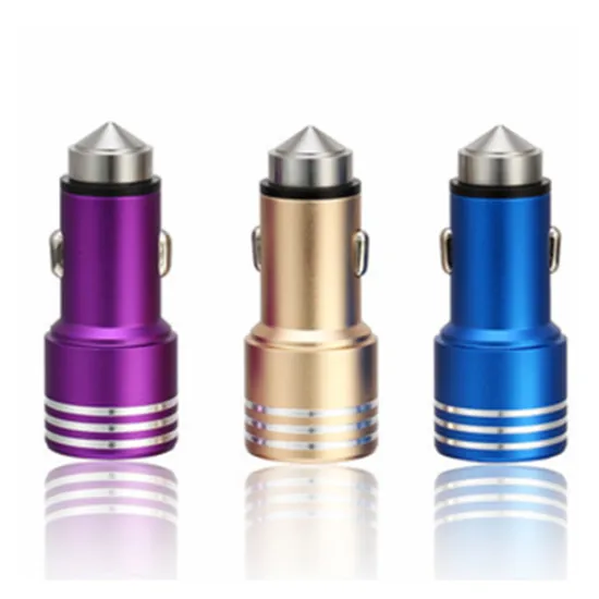 Hot Selling Wholesale Portable Battery Chargers for Fast Mobile Phones | Universal Dual USB Car Phone Chargers