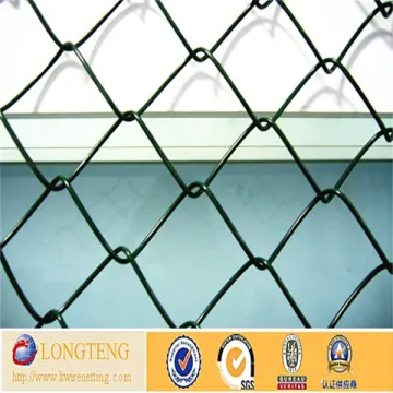 high quality 50mm plastic chain link fence nettings