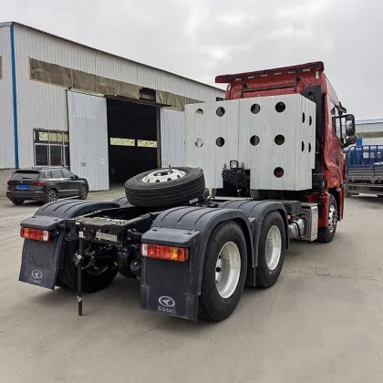 Hot Sale: CMAC 430HP Valin Hanma 6X4 CNG Tractor Truck in Kazakhstan