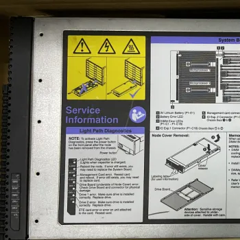 IB M P260 7895 23X 4.0 Blade with CPU Heatsink and VPD