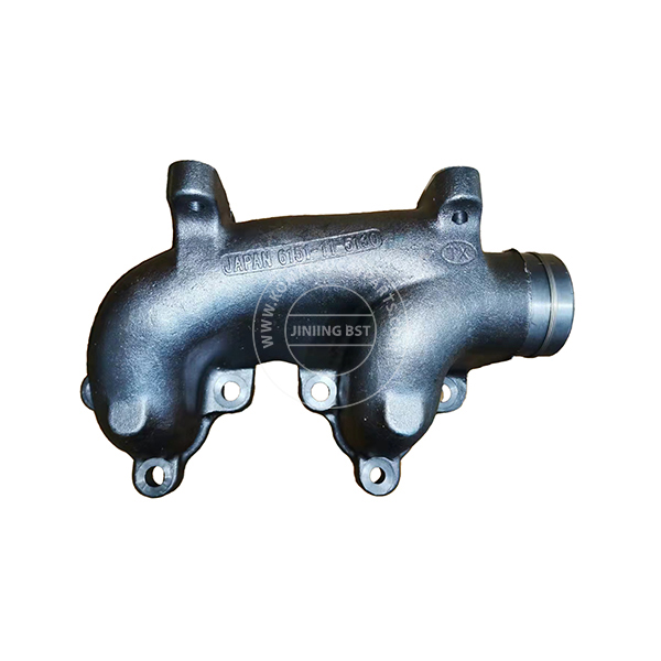 New Exhaust Manifold 6151-11-5130 for Komatsu PC400-7 PC400-6 6D125 Engine (2)