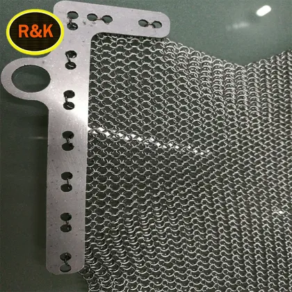 Stainless Steel Ring Mesh Cut Proof Butcher Apron