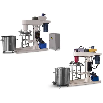 Double Planetary Solder Paste Mixer for High Viscosity Materials