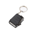 Mini Solar crank dynamo rechargeable keychain light