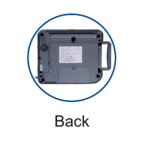 Advanced 12 Lead ECG Touch Screen Device for Accurate Pathology Analysis