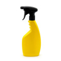 500 ml 1000 ml Plastique vide HDPE MATTE Jaune blanc couleur déclencheur personnalisée