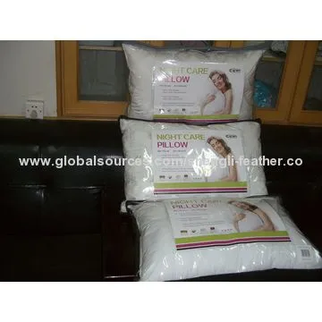 Printing fabric, white duck down pillows