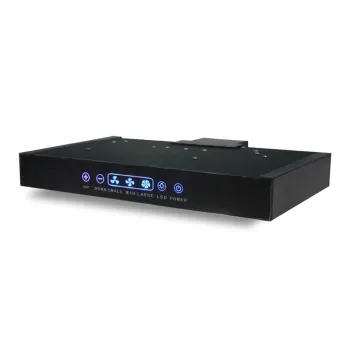 Under Cabinet Range Hood Cooking Range Hood 3 Speed Adjustable with Touchable Screen LED Light for Apartment Kitchen