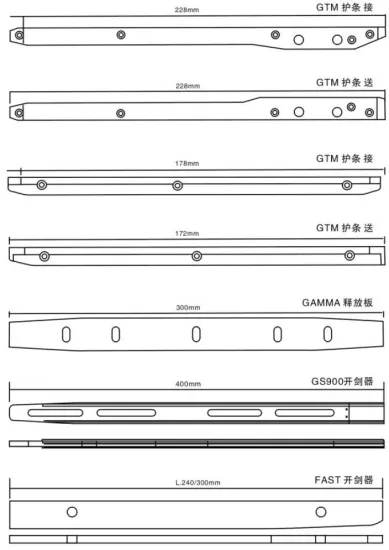 Gtm Protecting Plate Strip Gamma  Releasing Block