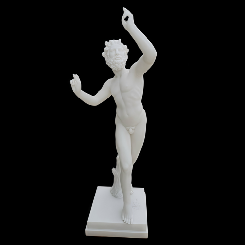 Classical Greek Nude Replica in White Marble​