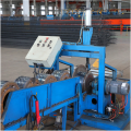 Grooving machine for spun pile joint plate