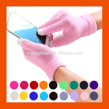Best Selling Winter Warm Knitted Texing Smartphone Gloves iPhone Touch Screen Gloves