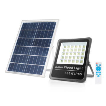 200W solar flood light with remote control