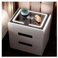 Smart Bedside Table Bedroom Big Apartment Economical Bedside Cabinet Multi-Functional Wireless Charging