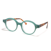 Luxury Acetate Optical Glasses Round Acetate Optical Frame Supplier