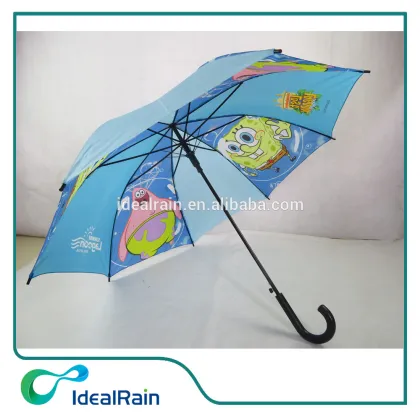 pretty umbrella print with cute spongeBob and Patrick Star