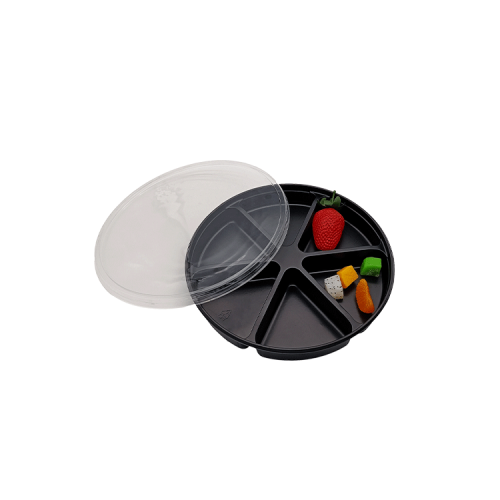 Thermoformed Round Nut Food Blister Plastic Tray