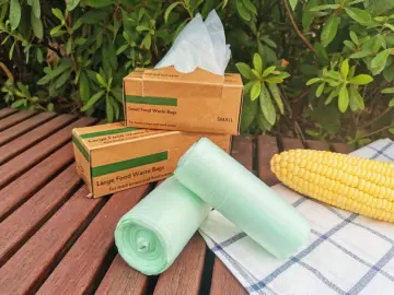 Compostable Custom Printed Bio plastic Rubbish Bags