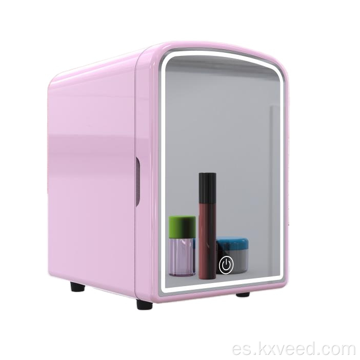 Refrigeradores de maquillaje personalizado 4L Fridges con espejo