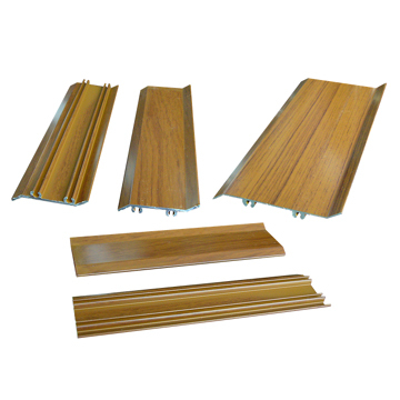 Wooden Finish Aluminum Profile