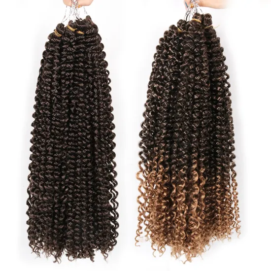 Alileader 18inch Crochet Braiding Passion Twist Hair Extension Long Bohemian Locs Hair For Ladies