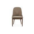 For Dining Room Elegant Design With Leather Seat Iron Frame Dining Chair