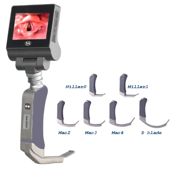 Haiye Reusable Video Laryngoscope Blade for Affordable Airway Management