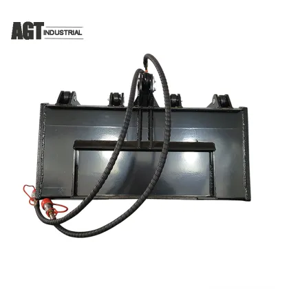 Mini Multi-Functional Skid Steer Loader Wood Grabber - New Forestry Machinery