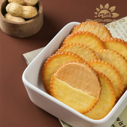 Crispy Peanut Butter Sandwich Crackers