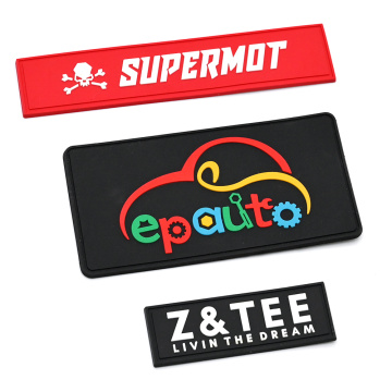 Custom Rubber Patch for Clothing