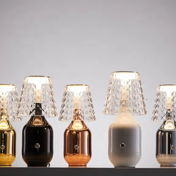 Lampada da tavolo caramelle in stile baccarat - TOUCT CONTROLLE LED LIMA