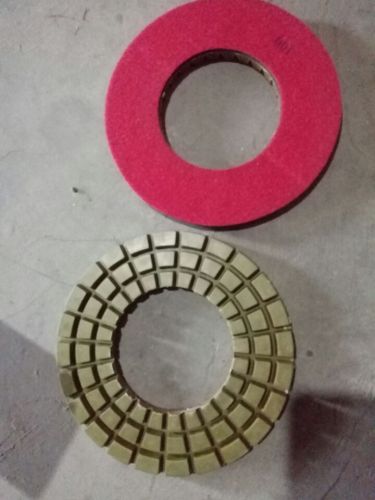 230mm 9 inci basah Diamond Polishing Pad untuk penggunaan batu