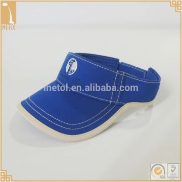 2016 New sports style custom brand beach bulk sale sun visor cap