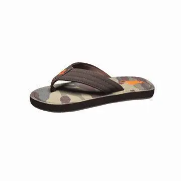 Boy's Slipper with Textile Strap, Super Soft EVA, Comfortable to Wear, Made for Quiksilver