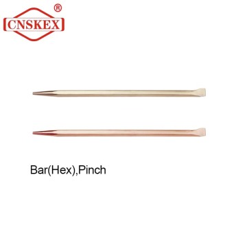 Non sparking anit explosion Bar(Hex)Pinch  hand tools
