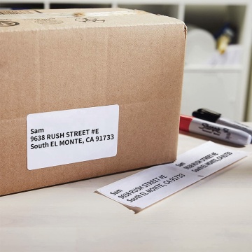 2"X4" blank sticker label paper for printer