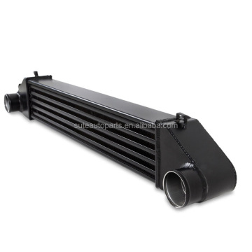 Wysoki przepływowy montaż aluminiowy intercooler FMIC dla Volvo C30 S40 V50 C70 1,6 2,0 D5 Czarny