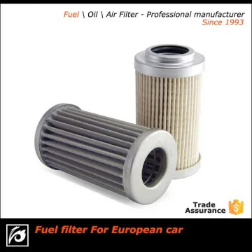 Fuel filter/fuel handler pleated filter