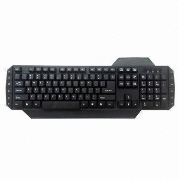 Computer keyboard, can be wired or wireless, nice feeling when using