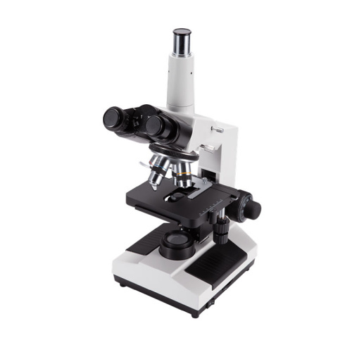 Microscope trinoculaire biologique du composé de laboratoire 40x-1000x