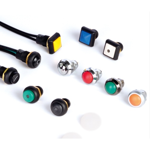 12mm illuminated waterproof pushbutton switch