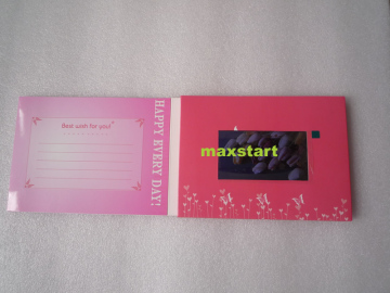4.3 Inch Digital LCD Greeting Card
