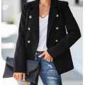 Blazer casual a manica lunga da donna