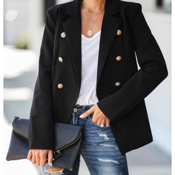 Long Sleeve Casual Blazer für Frauen