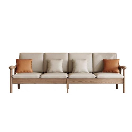 Sofa Fabrik Ruang Tamu Ash Wood Amerika Utara