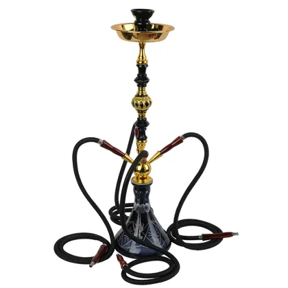 wholesale Arabian design glass shisha pot