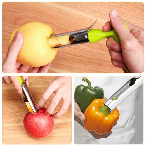 Corer de frutas y verduras de acero inoxidable de primera calidad