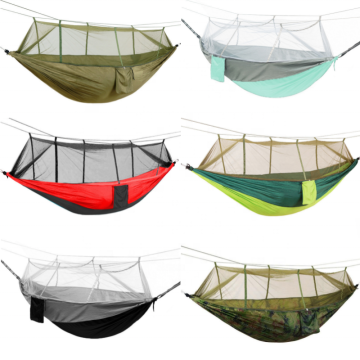 Hammock da campeggio a 1 persona portatile e leggero Everest con reti di zanzare e mesh - Perfetta per escursioni e viaggi di viaggio