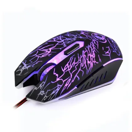 Dazzling Breathing Lamp Wired Gaming Mouse