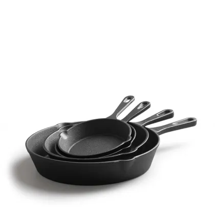 26cm Cast Iron Skillet: Non-Stick, Stone Fry, Japanese Frying Pan, and Clad Frying Pans